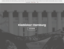 Tablet Screenshot of kiezkicker-hamburg.de